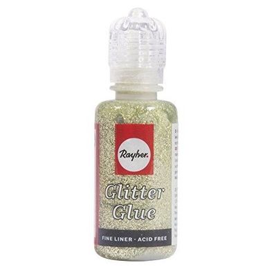 Rayher Glitter Glue 20ml Lindgrün 33840414