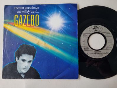 Gazebo - The sun goes down on milky way 7'' Vinyl Germany/ ITALO DISCO