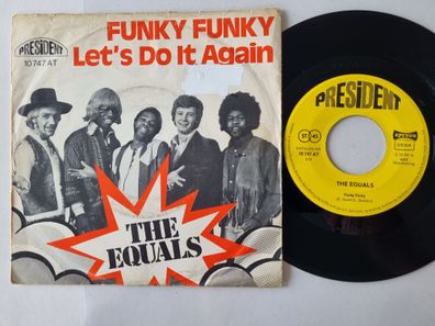 The Equals - Funky Funky / Let's Do It Again 7'' Vinyl Germany