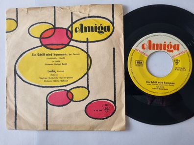 Lys Assia/ Siegfried Gottschalk - Ein Schiff wird kommen/ Leila 7'' Vinyl Amiga