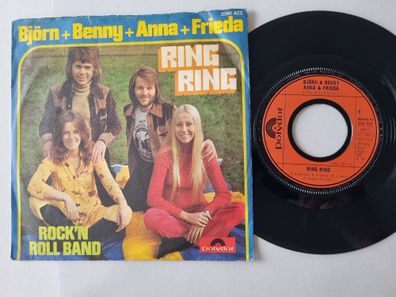 Björn + Benny + Anna + Frieda/ ABBA - Ring Ring/ Rock'n Roll Band 7'' Vinyl