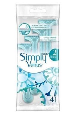 Gillette Venus Einwegrasierer für Damen - 4er Pack