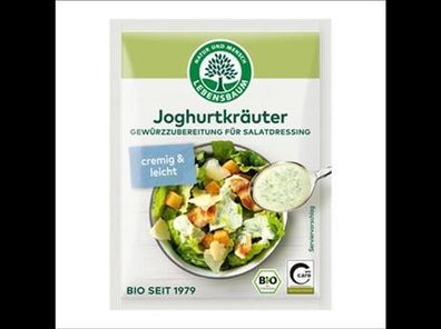 Lebensbaum Salatdressing Joghurt-Kräuter 3x5g