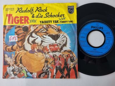 Rudolf Rock & Die Schocker - Tiger/ Yackety Yak 7'' Vinyl Germany