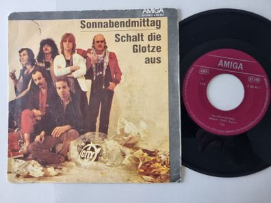 City - Sonnabendmittag/ Schalt die Glotze aus 7'' Vinyl Amiga