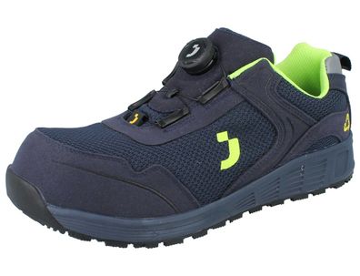 SAFETY JOGGER Ecolobi Herren Halbschuhe Sicherheitsschuhe S1P ESD blau blue