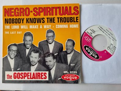 The Gospelaires - Negro-Spirituals 7'' Vinyl EP France