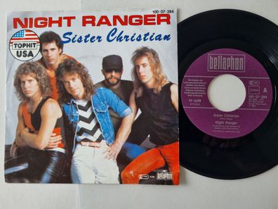 Night Ranger - Sister Christian 7'' Vinyl Germany