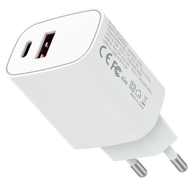 Ladegerät USB C 35W Dual Port schnell für iPhone 16 15 Samsung Xiaomi Huawei