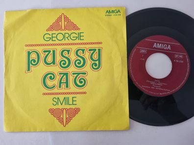Pussycat - Georgie/ Smile 7'' Vinyl Amiga DOUBLE HIT