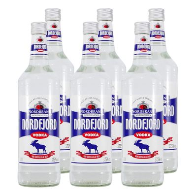 Nordbrand Nordfjord Vodka (6 x 1,0L)