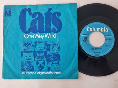 The Cats - One Way Wind 7'' Vinyl Deutsche Originalaufnahme/ SUNG IN GERMAN
