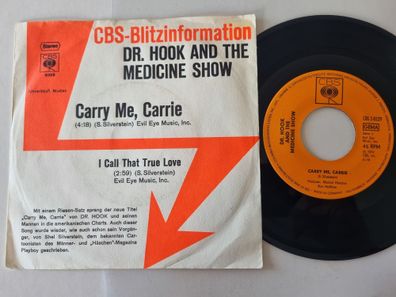 Dr. Hook and the Medicine Show - Carry me, Carrie 7'' Vinyl Germany PROMO