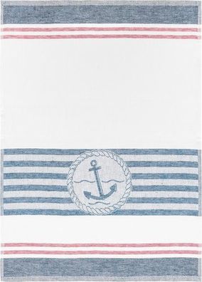 Geschirrtuch Nautic blau