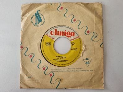 Günter Gollasch/ Hartmut Eichler - Patricia/ Allerlei, allerlei 7'' Vinyl Amiga