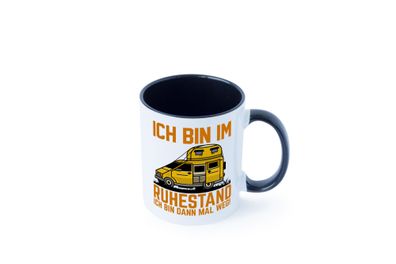 Bin im Ruhestand | Rentner | Camping | Camper | Rente Tasse - Geschenk