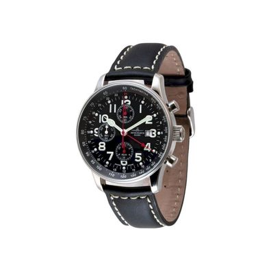 Zeno-Watch - Armbanduhr - Herren - Chrono - X-Large Pilot GMT - P753TVDGMT-a1