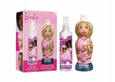 Barbie Duft- und Pflege-Set: Erfrischendes Duftspray 200 ml & Sanftes Waschgel 4