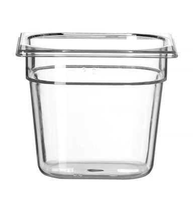 Hendi Behälter GN16 mit 2,4 Liter und transparent aus Polykarbonat