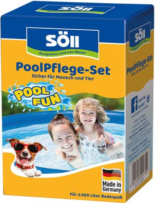 Söll Pool Pflege-Set AquaDes und AlgenFrei je 250 ml