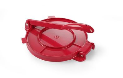 Hendi Tortillapresse in rot aus beschichtetem Aluminium für max. 200mm