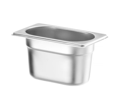 Hendi GN-Behälter Budget Line GN19 1 Liter aus Edelstahl AISI 201