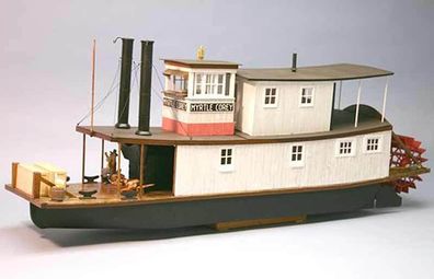 Dumas Boats Myrtle Corey Heckraddampfer Maßstab 1:20 ds1253 Bausatz