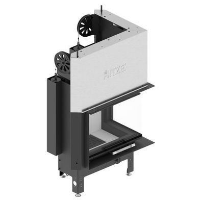 Kaminofen Hitze ALBERO AL11RG. H-D 11 kW Kaminofeneinsatz Rechts Ofen Holzofen Kamin