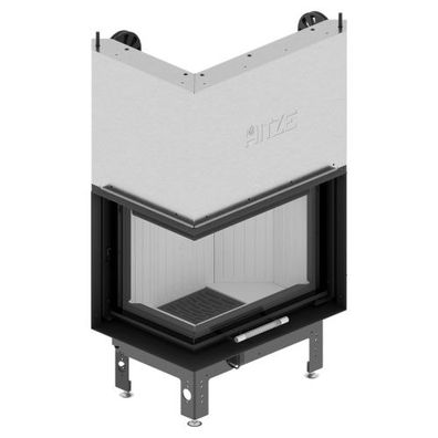 Kaminofen Hitze ALBERO AL11LG. H-D 11 kW Kaminofeneinsatz Links Ofen Holzofen Kamin