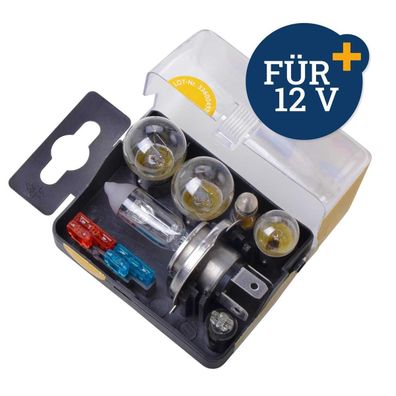 Glühlampen Ersatzkasten H4 / 12 V Autolampen Filmer 16097