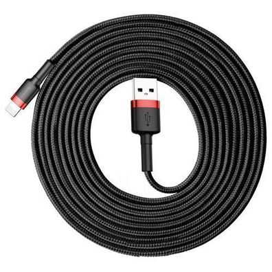 Baseus Cafule Premium USB-A auf Lightning Lade- und Datenkabel, Schnellladung QC