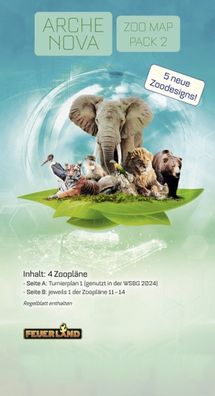 Arche Nova | Zoo Map Pack 2 - Minierweiterung
