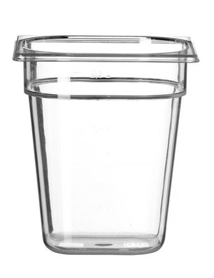Hendi Behälter GN16 mit 3,4 Liter und transparent aus Polykarbonat