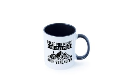 Nicht folgen, verlaufen | Wanderer | Berge Tasse - Geschenk