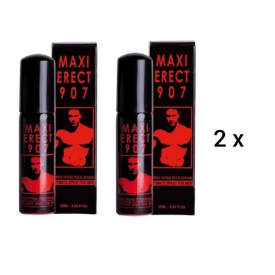 RUF - MAXI ERECT907 2x25ml - Erektionsspray für Männer, stärker & zuverlässiger