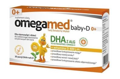 Baby+D 0+ Kleinkind-Nahrungsergaenzung, 30 Kapseln