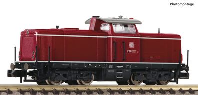 Fleischmann 7360016 Diesellok V100.20 DB III altrot DC-analo Spur N