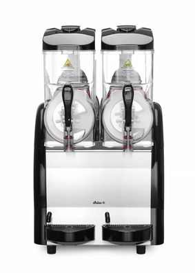 Hendi Slush Eis Eismaschine mit 2x12 Liter abnehmbare Behälter und Abtropfschale