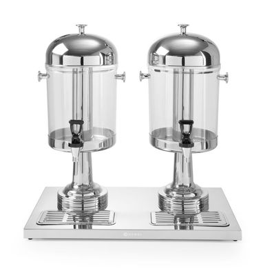 Saftspender mit Eiszylinder & tropffreiem Hahn - HENDI Getränkespender 16L