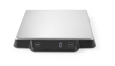 Hendi Küchenwaage digital bis 15 kg Gehäuse aus Edelstahl und Batterie betrieben