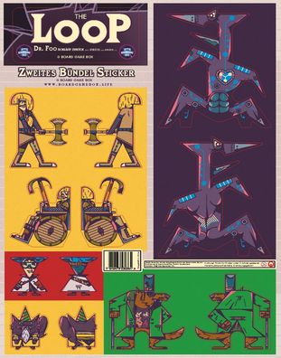 The Loop - Stickerset 2 (Zweites Bündel Sticker)