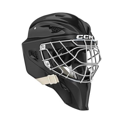 Maske CCM AXIS F9 Senior mit CE - Farbe: weiss Größe: L