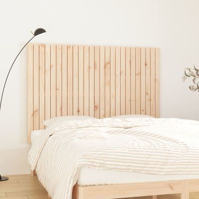 vidaXL Wand-Kopfteil 159,5x3x110 cm Massivholz Kiefer