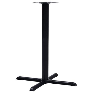 vidaXL Bistrotisch-Gestell Schwarz 76x76x107 cm Gusseisen