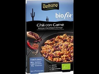 Beltane 3x Beltane Biofix Chili con Carne, vegan, glutenfrei, lactosefrei 28g