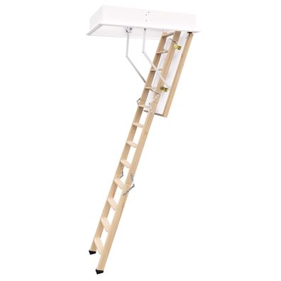 Roto Bodentreppe Cadet 3 Norm bis 288cm Raumhoehe 130x70cm Rohbaumas