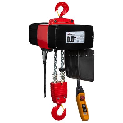 Delta Premium Elektrischer Kettenzug DMH Tragkraft 0,5t Hubhoehe 3m Kettenstraenge 1