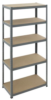Pro-Bau-Tec Schwerlaststeckregal pulverbeschichtet Tragkraft 265kg