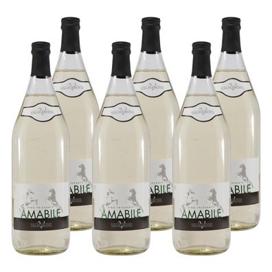 Valmarone Frizzantino Amabile Weißwein -lieblich- (6 x 1,5L)