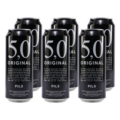 5,0 Original Pils (24 x 0,5L)